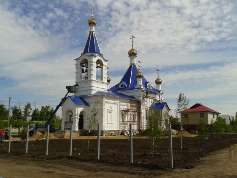 Строительство Нового Успенского храма г. Покровска