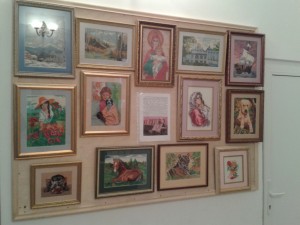 Выставка вышитых картин