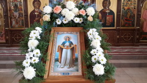 Покров Пресвятой Богородицы 2016 г. Литурия в Успенском храме.