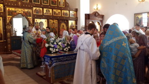Архиерейская Божественная литургия в праздник Успения Пресвятой Богородицы