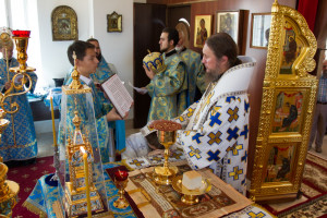 Архиерейская Божественная литургия в праздник Успения Пресвятой Богородицы