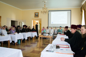 Встреча Епископа Пахомия с благочинными, помощниками благочинных, директорами ВУВГ